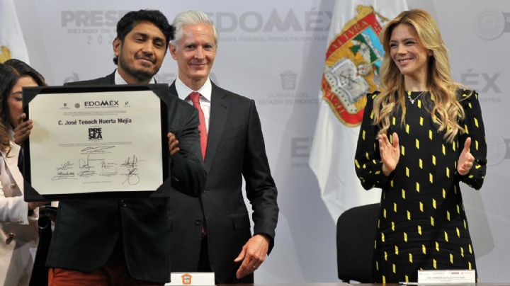 Tenoch Huerta recibe la Presea Estado de México por su participación en Black Panther