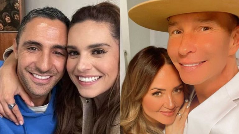 Tania y Legarreta anunciaron sus separaciones