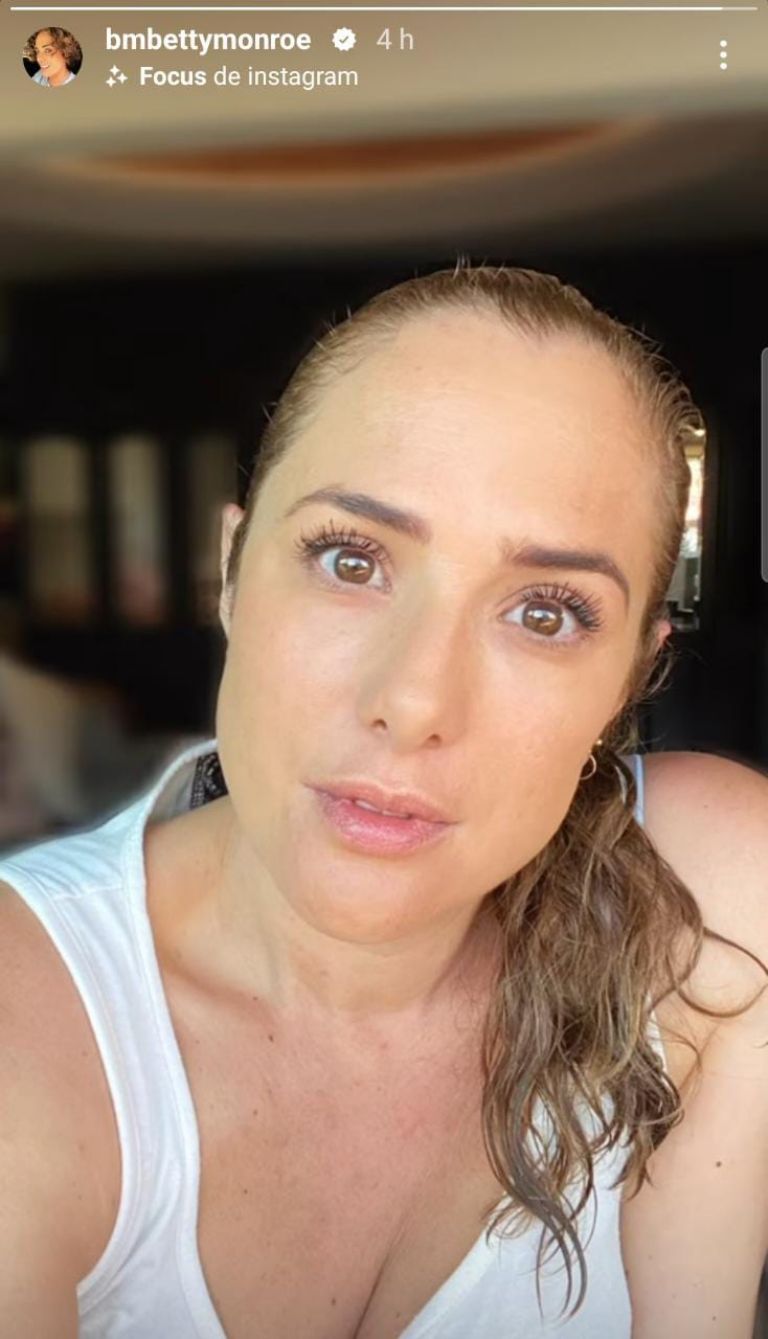 Betty reapareció en sus historias