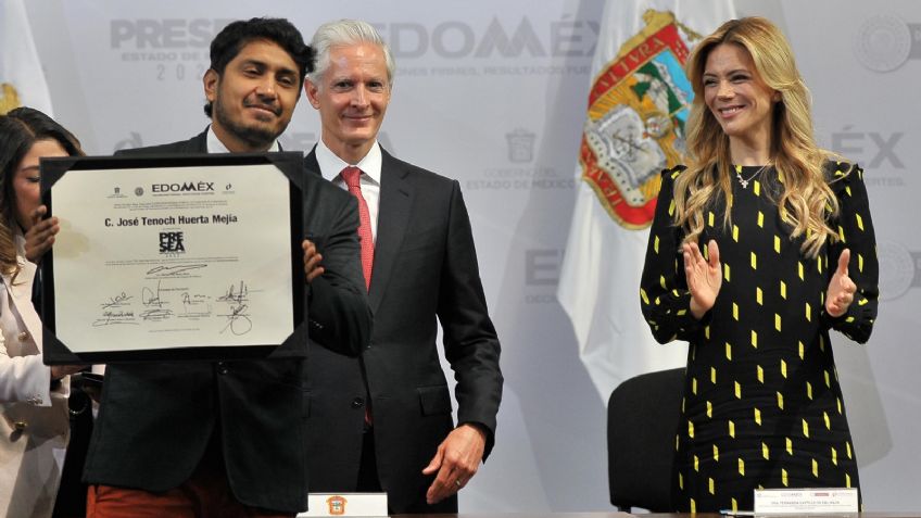 Tenoch Huerta recibe la Presea Estado de México por su participación en Black Panther