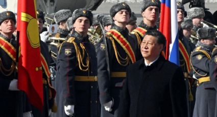 Con alfombra roja reciben a Xi Jinping, presidente de China, en Rusia; se reunirá con Putin