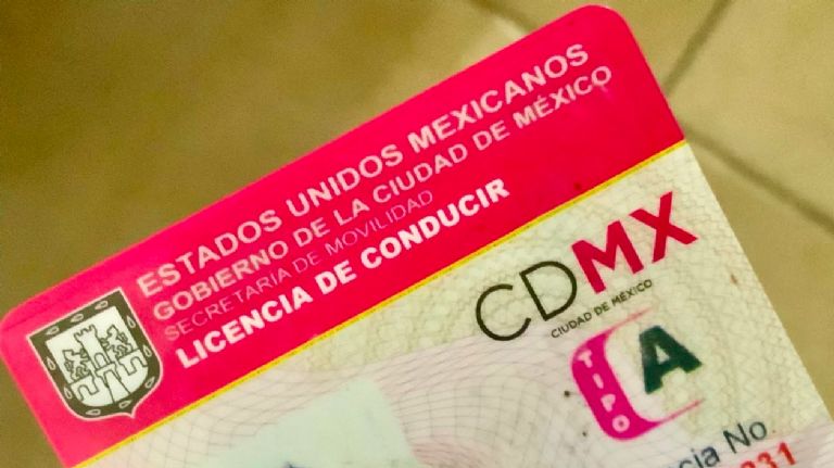 Licencia de manejo CDMX 