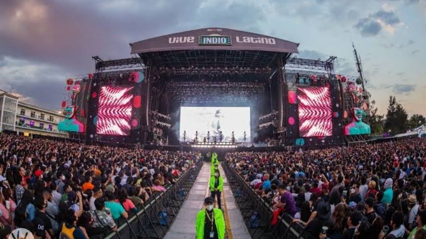 Caen 3 presuntos criminales tras concluir el Vive Latino; robaron culares a asistentes al evento