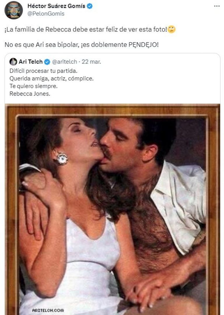 Héctor se le fue encima a Ari Telch