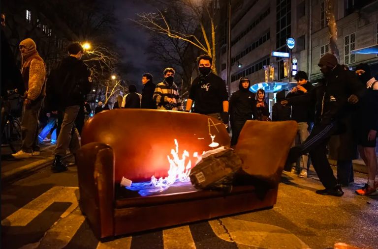 Protestas en Francia 