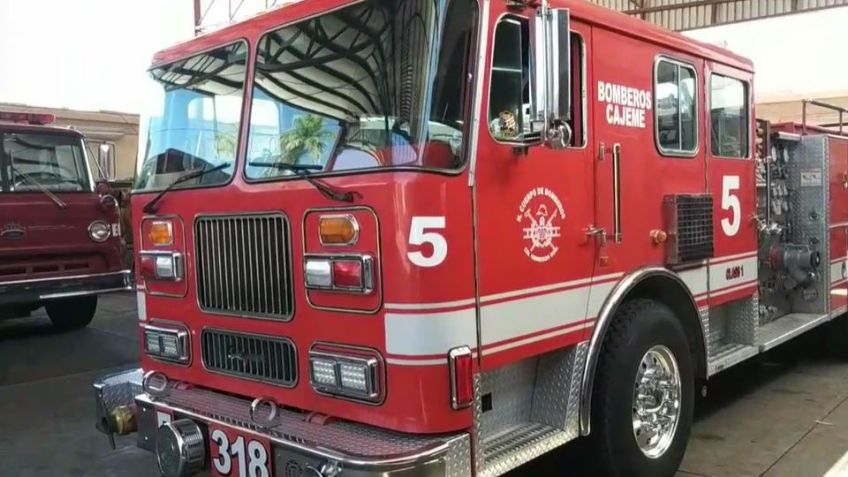 Bomberos del municipio de Cajeme suman una unidad extintora a su flota