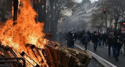 Crisis en Francia: Tras intensas protestas, Policía reprime violentamente a ciudadanos; Carlos III ya no irá