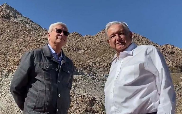 Jaime Bonilla y AMLO 