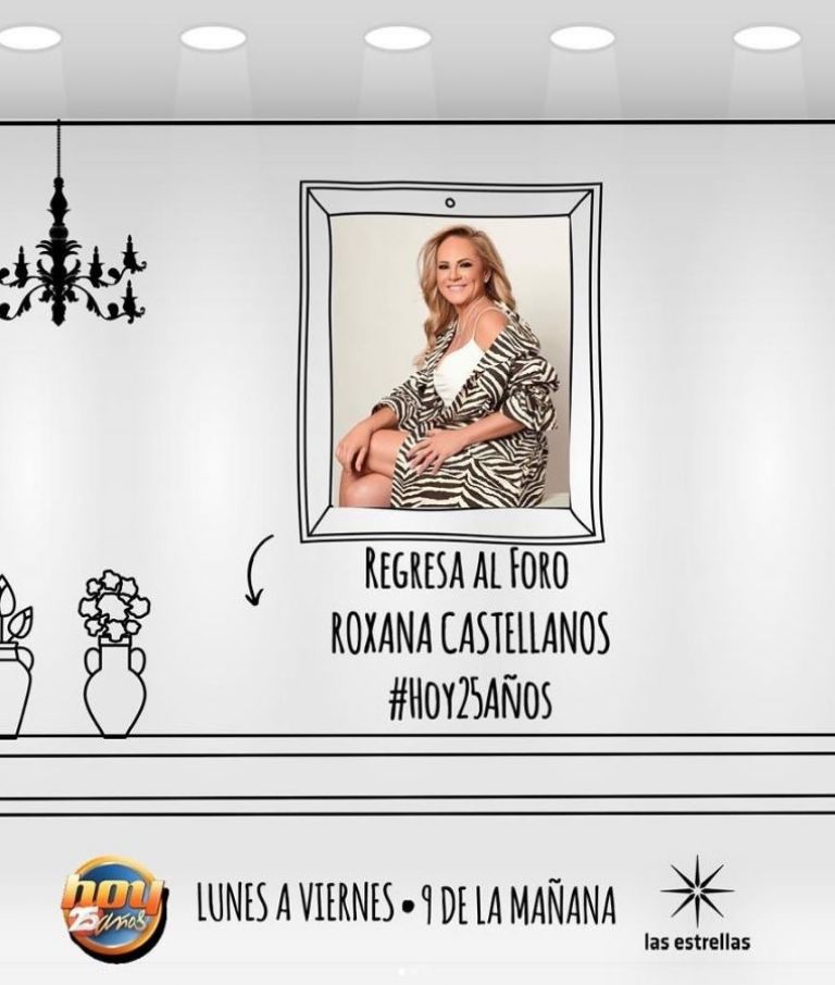 Roxana volvió a Hoy