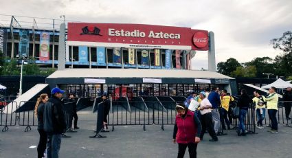 Más de 200 policías estuvieron en el estadio Azteca para el clásico femenil entre América y Chivas
