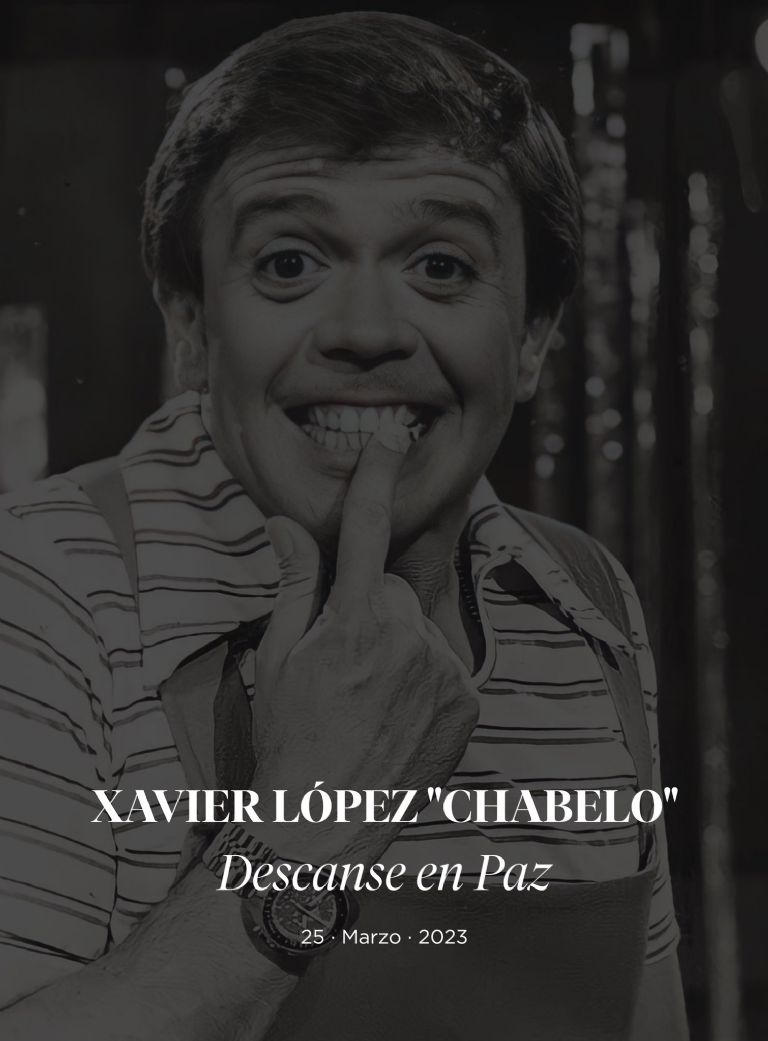 Muerte de Xavier López 'Chabelo'