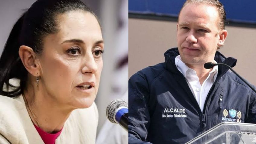Previo a su viaje a Guadalajara, Sheinbaum arremete contra Santiago Taboada; en la 'perla' la reciben así
