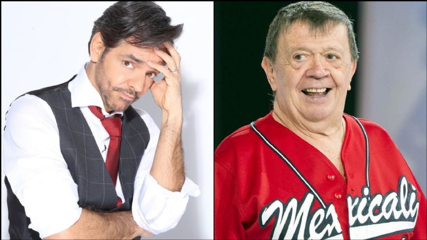 VIDEO: Chabelo golpea a Eugenio Derbez en plena transmisión del show; así reaccionó el actor