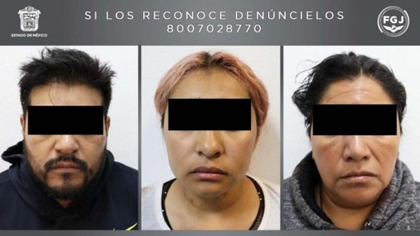 Capturan a tres secuestradores y liberan a víctima en Edomex; pedían dinero para su rescate
