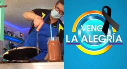 Tras vender comida para sobrevivir y 3 años preso, exactor de Televisa reaparece de luto en 'VLA'