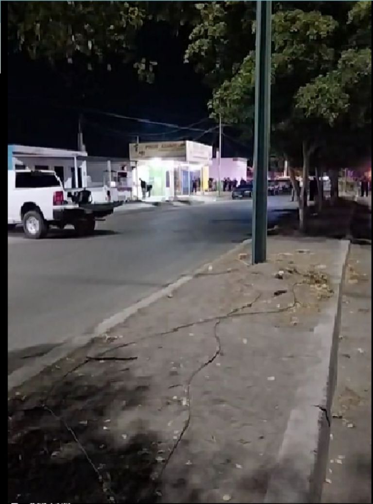 Autoridades se movilizaron por una balacera en Ciudad Obregón. Foto: Facebook