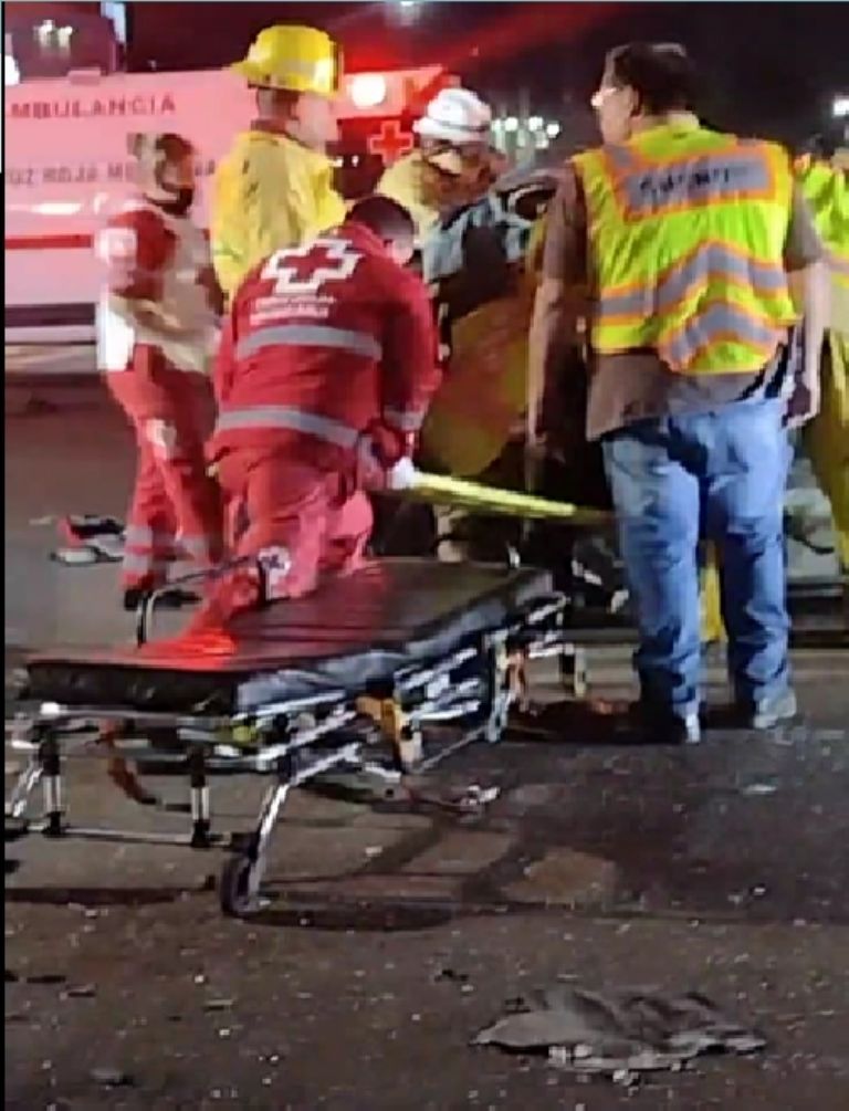 Accidente vehicular en Ciudad Obregón deja varias víctimas. Foto: Facebook