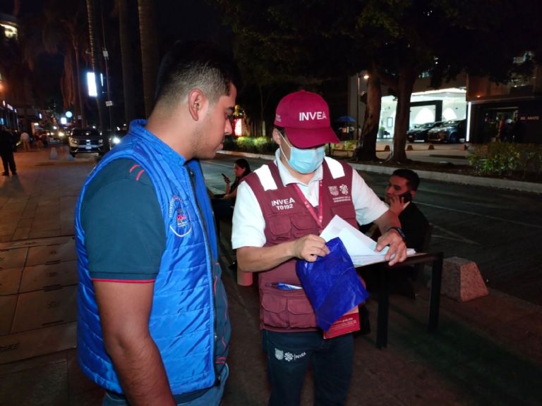 Publicidad irregular en la Miguel Hidalgo