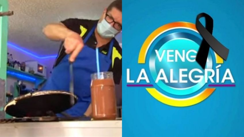 Tras vender comida para sobrevivir y 3 años preso, exactor de Televisa reaparece de luto en 'VLA'