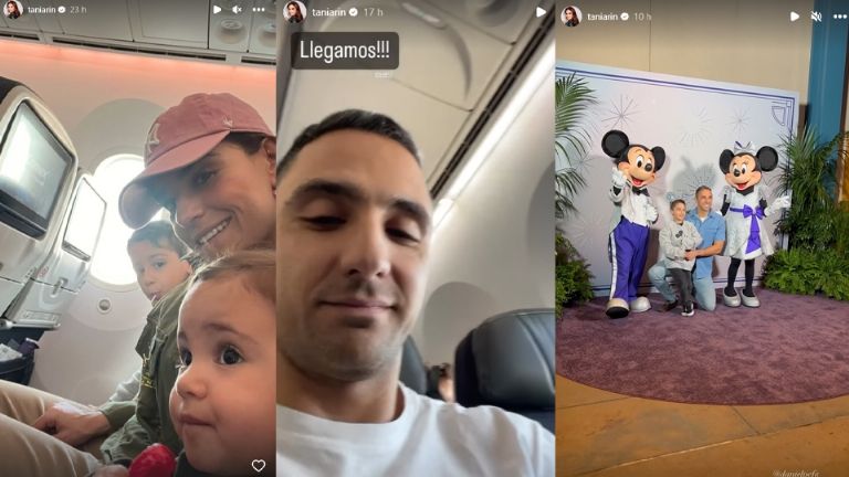 Tania está de vacaciones con su ex