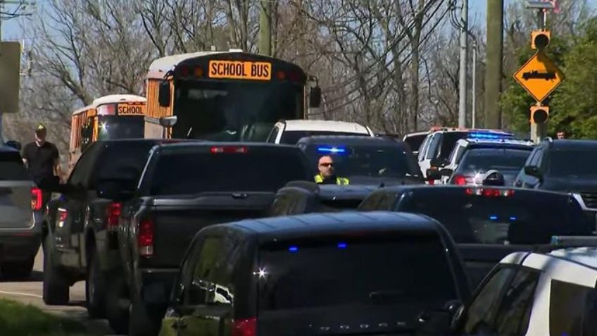 VIDEO: Mujer armada irrumpe en primaria de Nashville; saldo es de 7 muertos entre ellos 3 niños