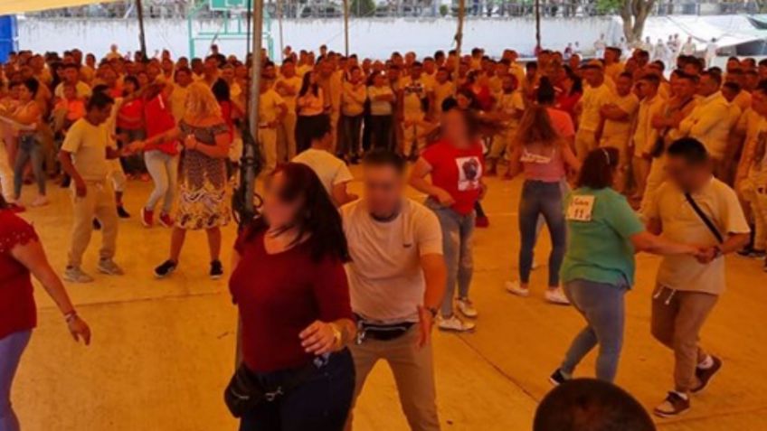 Sonido "La Changa" termina en el Reclusorio Sur de la CDMX y pone a bailar a todos los presos