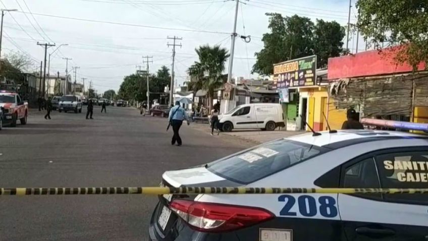 Pólvora en Ciudad Obregón: Sicarios ejecutan a una pareja que viajaba en un automóvil