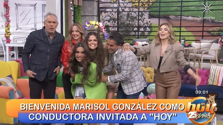 Marisol regresó al programa Hoy