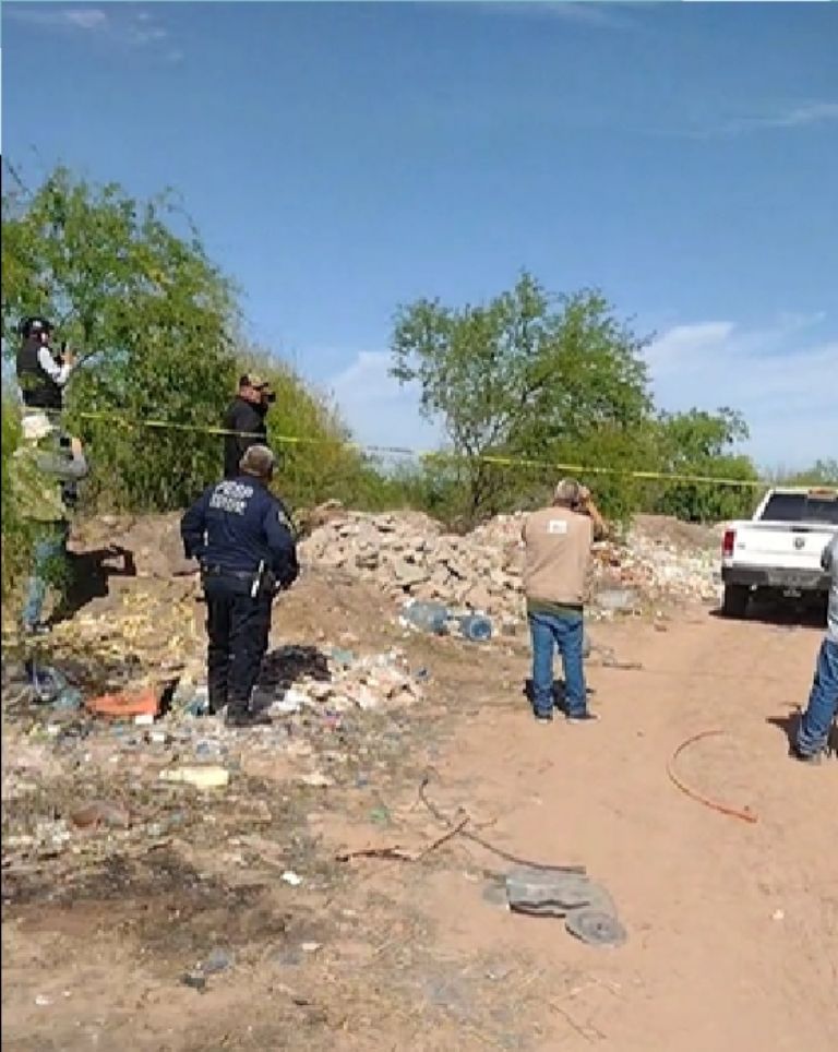 A tempranas horas, hallan cuerpos en Cajeme. Foto: Facebook