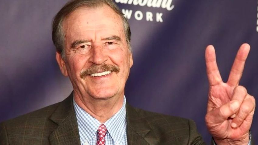 "Viejo traidor, mentiroso": Mexicanos en Estados Unidos encaran a Vicente Fox; él los evade con burlas