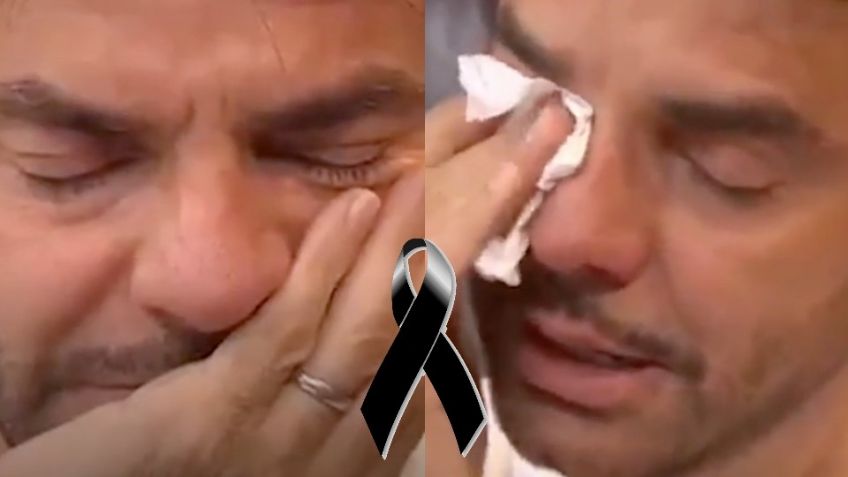 Televisa, en shock: Desconsolado, Eugenio Derbez sufre dolorosa muerte en México y se viste de luto