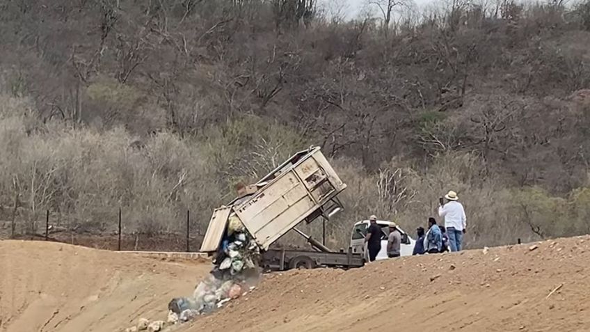 Clausuran Basurón municipal en Álamos e inauguran el Relleno Sanitario