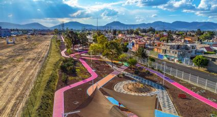 Así luce el nuevo Parque Recreativo de Ecatepec; busca alejar a los jóvenes del crimen organizado