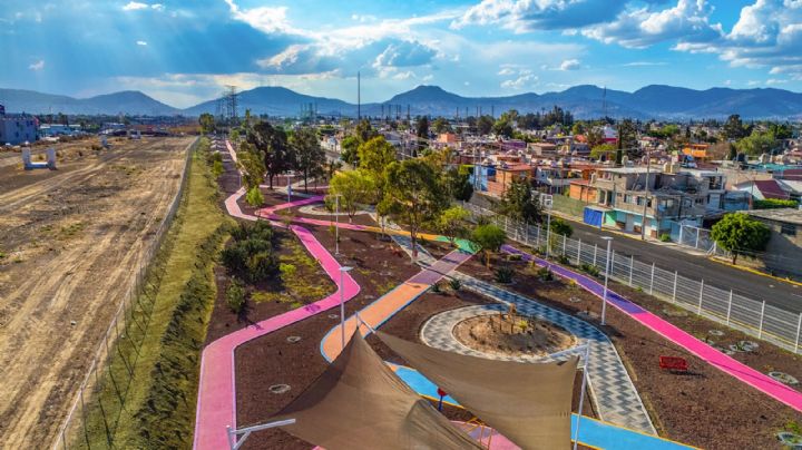 Así luce el nuevo Parque Recreativo de Ecatepec; busca alejar a los jóvenes del crimen organizado