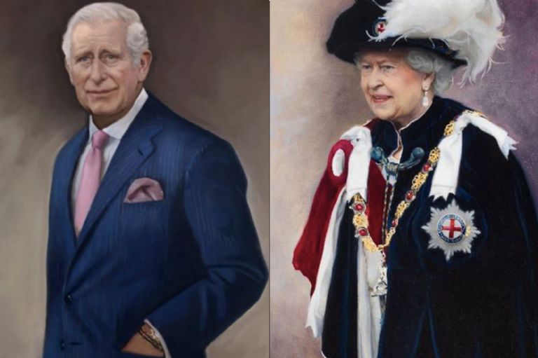 Primer pintura de Carlos III 