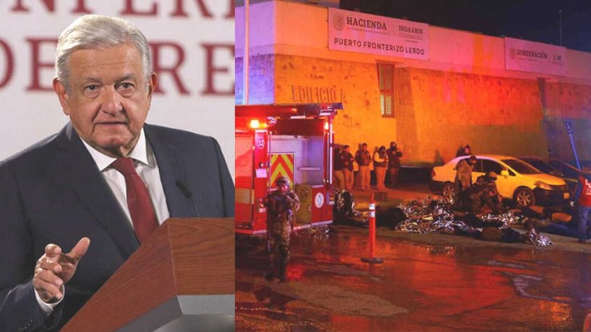 "No vamos a proteger a nadie": AMLO pide a FGR indagar siniestro que mató a migrantes en Ciudad Juárez