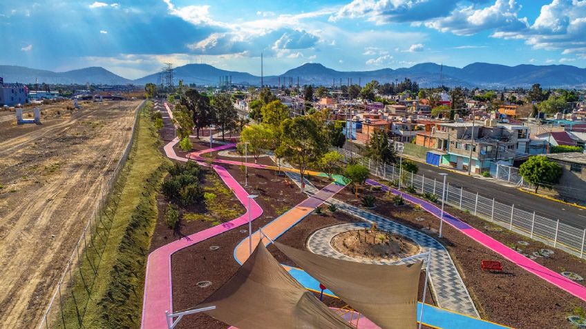 Así luce el nuevo Parque Recreativo de Ecatepec; busca alejar a los jóvenes del crimen organizado