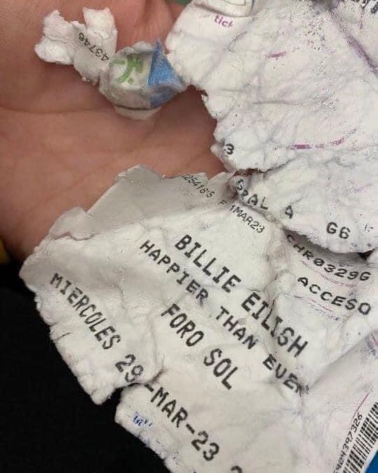 Boleto Billie Eilish 