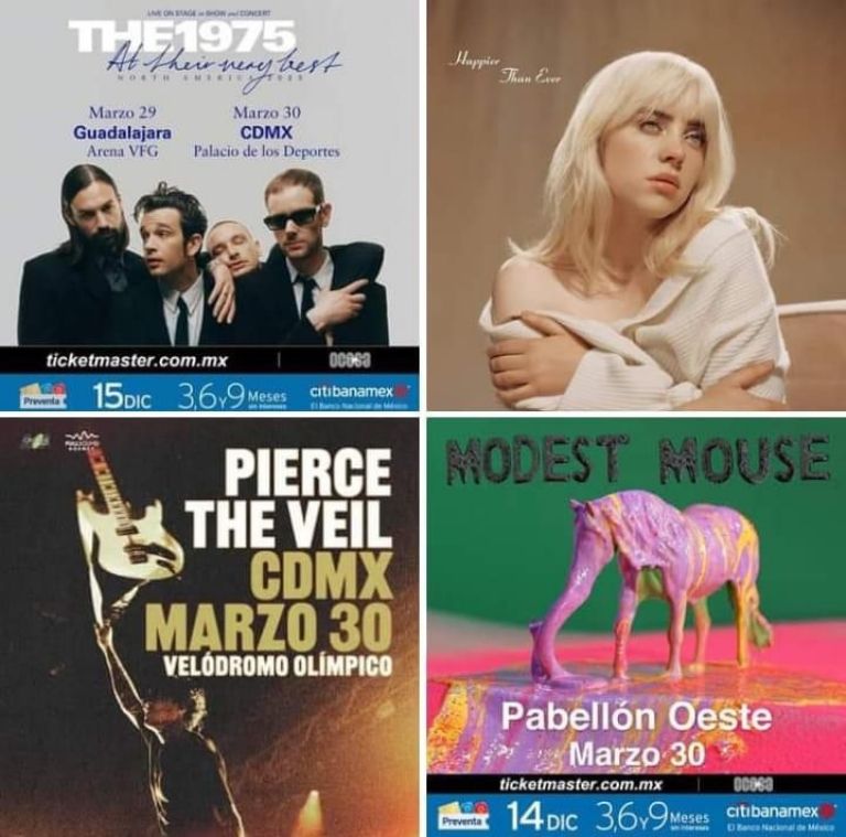 Conciertos en el Foro Sol