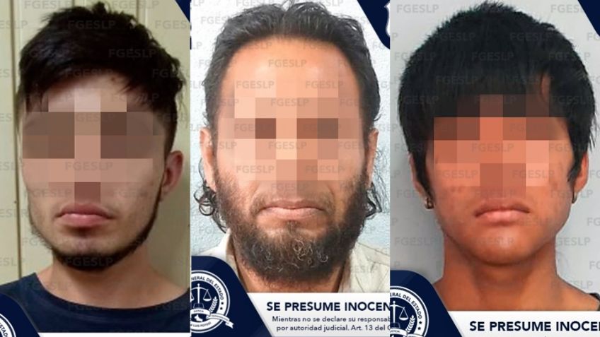 Ponen tras las rejas a tres hombres en San Luis Potosí; habrían asesinado a tres personas