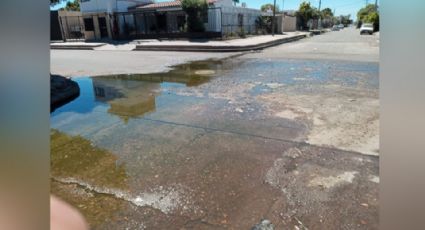 Vecinos de la colonia Faustino Félix en Ciudad Obregón denuncian problemas con el alcantarillado público