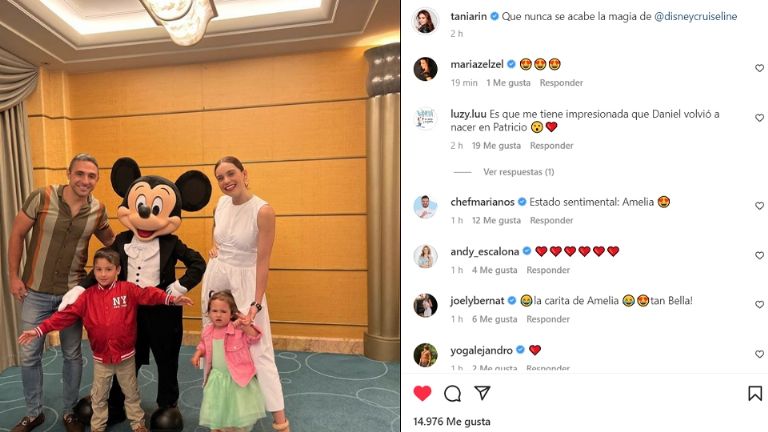 Tania sigue de vacaciones