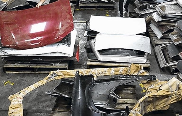 Robo de autopartes en CDMX