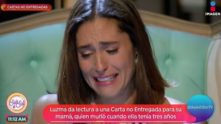 Luz María le escribió una carta a su mamá