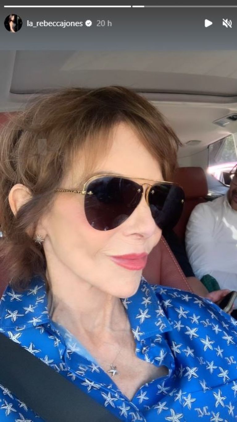 Rebecca impacta al reaparecer en redes