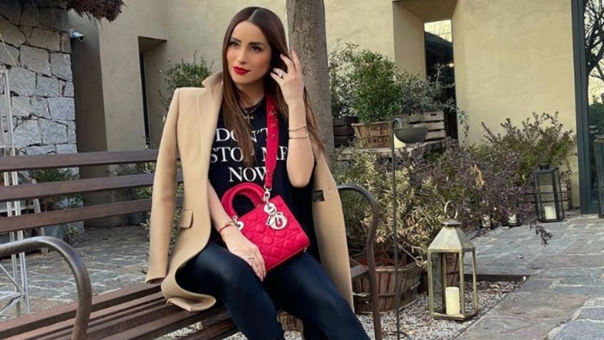 Cynthia Rodríguez enloquece a todo TV Azteca al lucir radiante en viaje a Madrid con Carlos Rivera