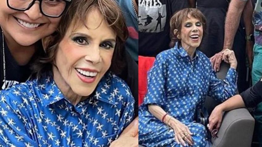 Rebecca Jones vuelve irreconocible a Televisa tras crisis de salud y da mensaje: "No sientan lástima"