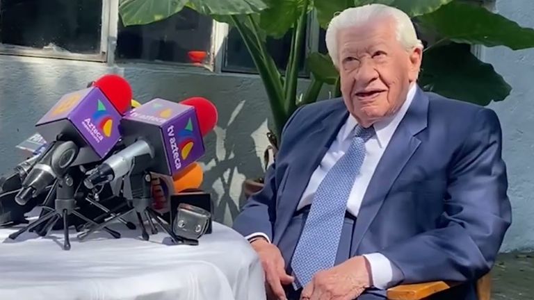 Don Ignacio acaba de celebrar sus 98 años