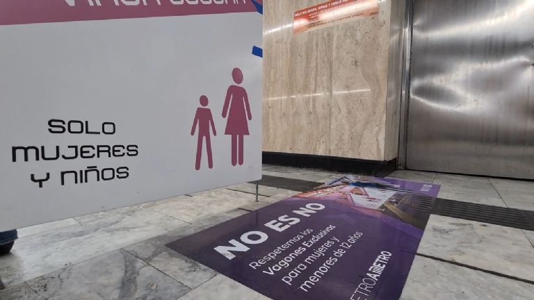 8M en el Metro de la CDMX