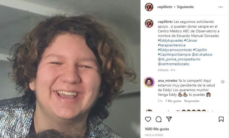 Solicitan ayuda para el nieto de 'Cepillin'